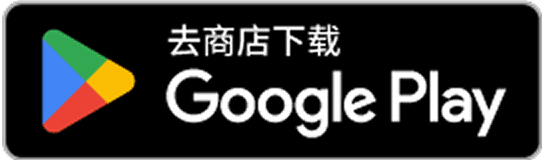 带有“在 Google Play 获取”文字和三角形标志的 Google Play 徽章。