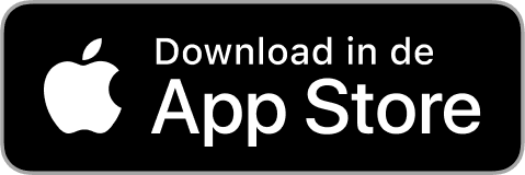 App Store-badge met het Apple-logo en de tekst ‘Download in de App Store’.