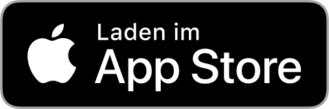 App Store-Badge mit dem Apple-Logo und dem Text „Lade es im App Store herunter“.