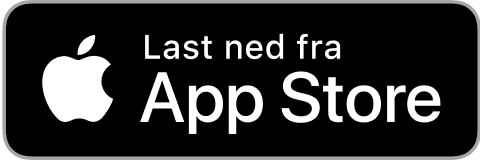 App Store-merke med Apple-logo og teksten «Last ned fra App Store».