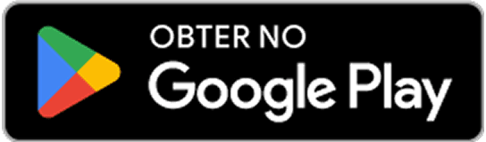 Selo do Google Play com o texto “Disponível no Google Play” e o logótipo triangular do Google Play.