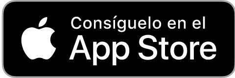 Insignia de App Store con el logo de Apple y el texto "Descárgalo en el App Store".