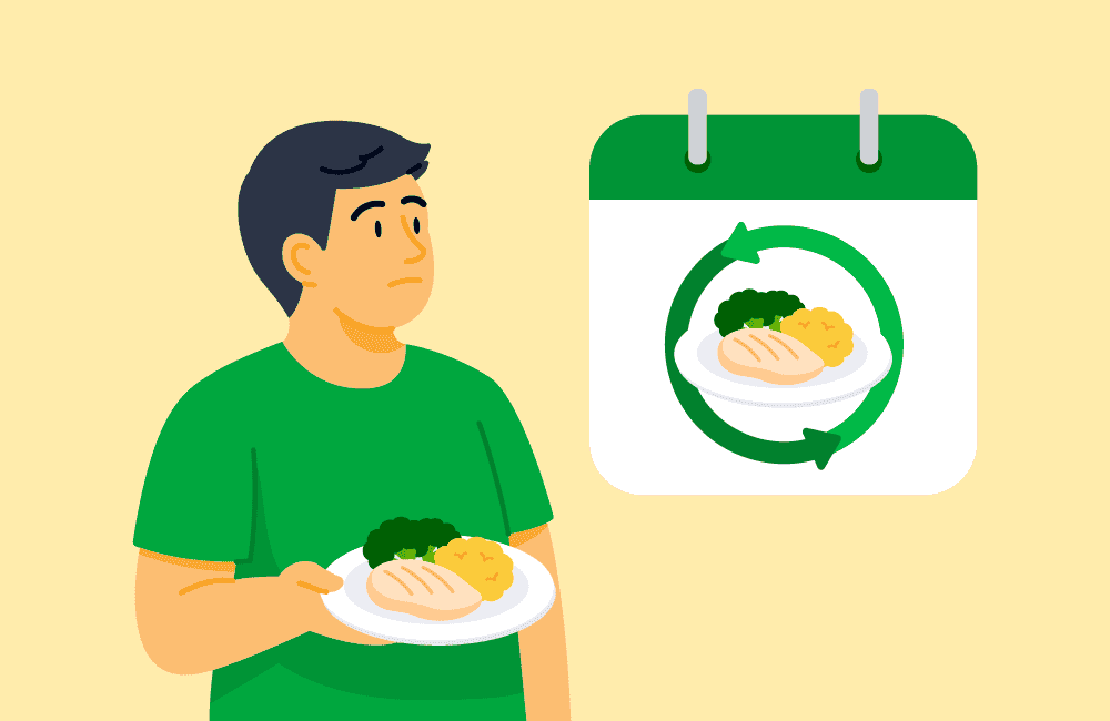 Is It Okay to Eat the Same Thing Every Day for Weight Loss?